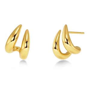 Edblad Spire Hoops S guld örhängen 129728 main product photo