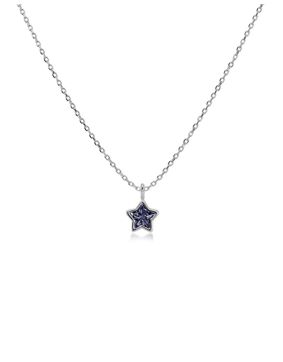 Edblad Star Sparkle barn halsband Purple Steel 127611