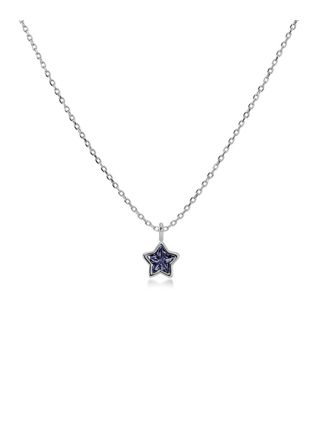 Edblad Star Sparkle barn halsband Purple Steel 127611