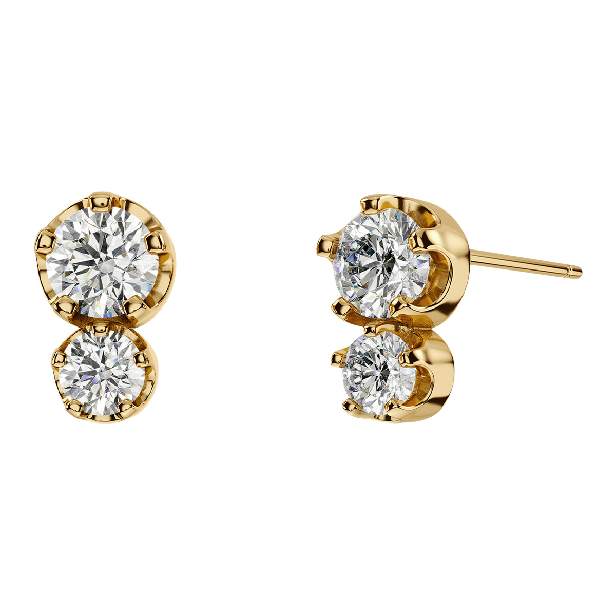 Edblad Teeny örhängen förgylld 130465