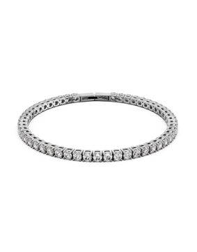 Edblad Tennis armband silverfärgat size L 127934-L