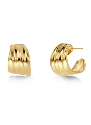 Edblad Tidal hoops gold 128052