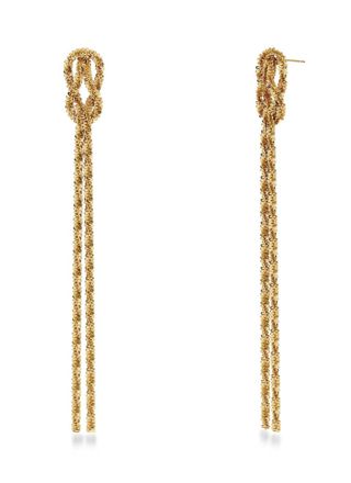 Edblad Tinsel Festive örhängen guldfärgade 127596