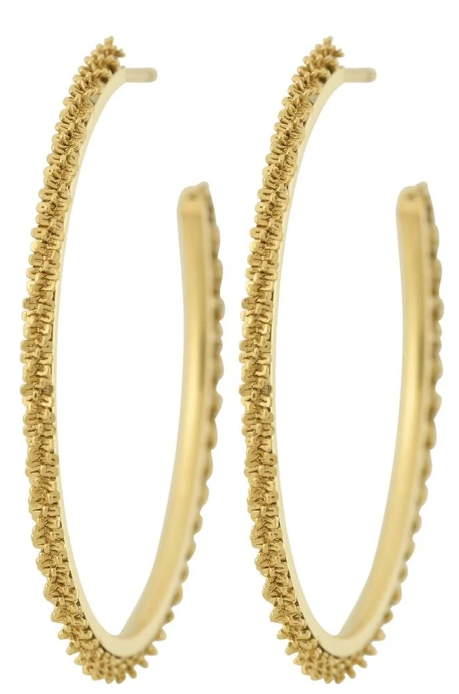 Edblad Tinsel Thin creolörhängen S Gold 125243