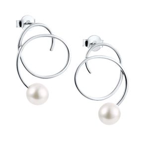 Efva Attling Little Curly Pearly pärlörhängen 12-100-02095-0000 main product photo