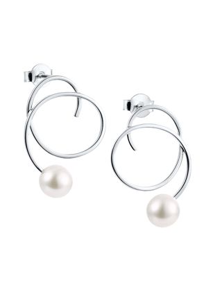 Efva Attling Little Curly Pearly pärlörhängen 12-100-02095-0000