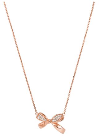 Emporio Armani Sentimental The Bow Sterling Silver Rose Gold halsband EG3543221