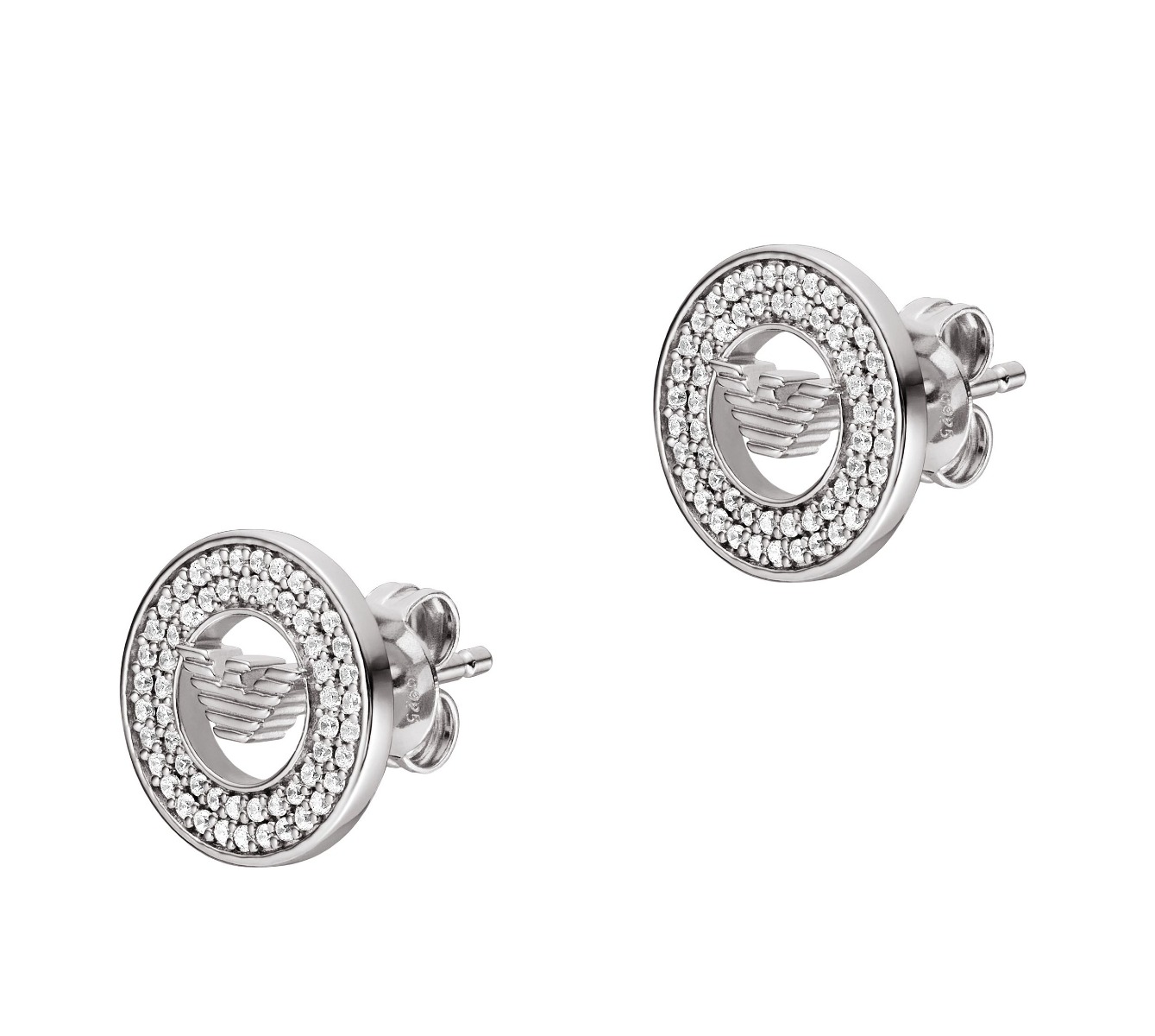 Emporio Armani Essential silver örhängen EG3587040