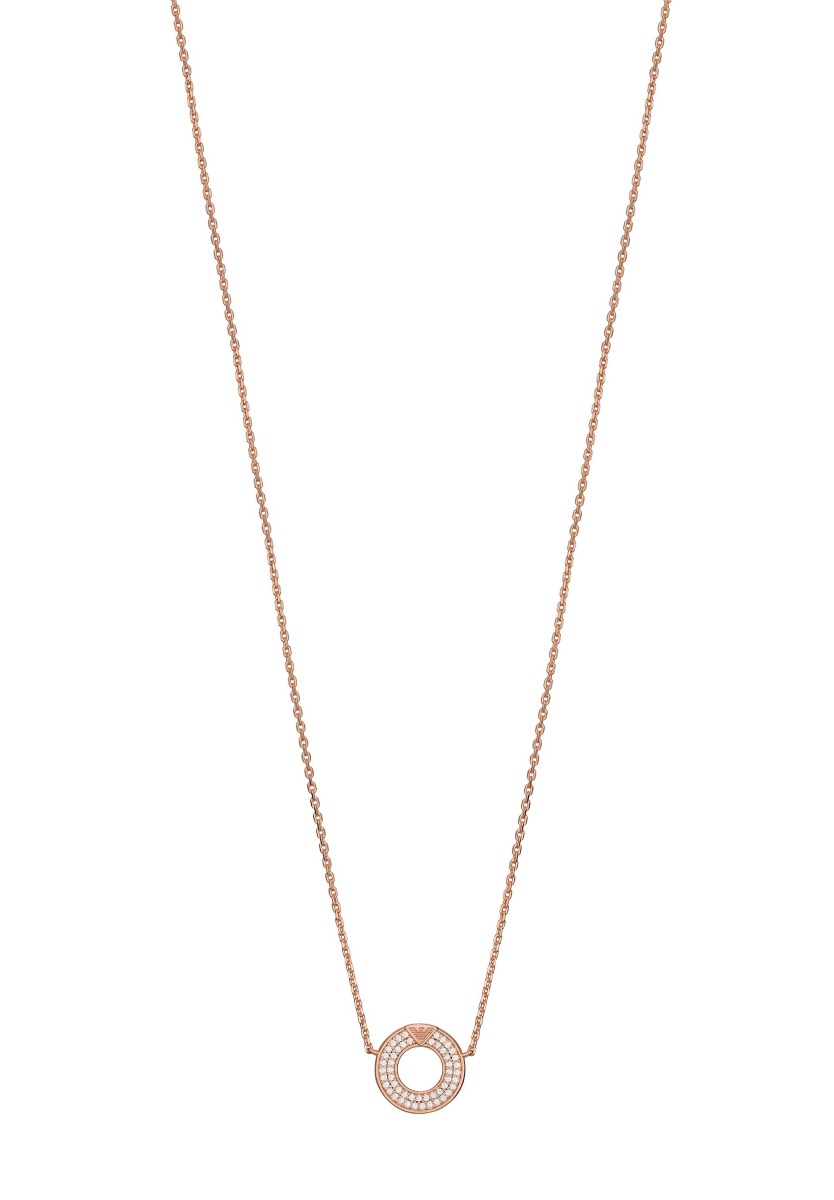 Emporio Armani Essential roseguld halsband EG3588221