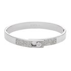 Emporio Armani Couples silverfärgat stålbangle-armband EGS3088040