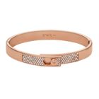 Emporio Armani Couples roseguldfärgat stålbangle-armband EGS3089221