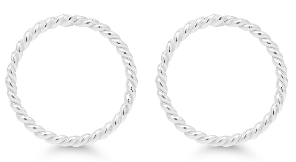 Silverörhängen rund EP-3138