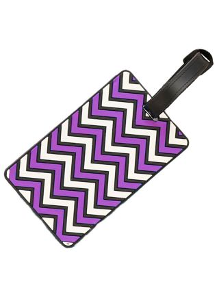 Tiera bagagelapp Purple Wave