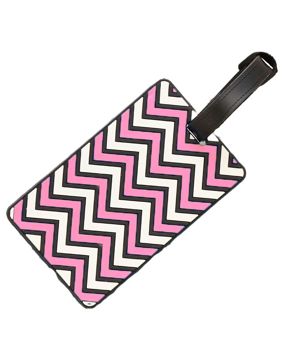 Tiera bagagelapp Pink Wave