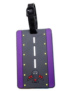 Tiera bagagelapp Runway Purple
