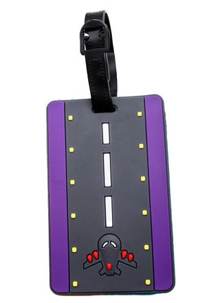 Tiera bagagelapp Runway Purple