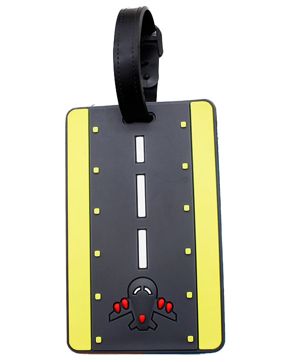 Tiera bagagelapp Runway Yellow