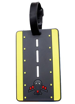 Tiera bagagelapp Runway Yellow