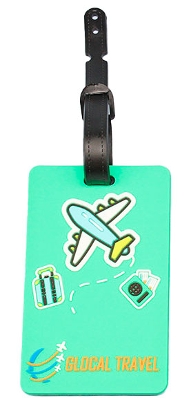 Tiera bagagelapp Travel Green