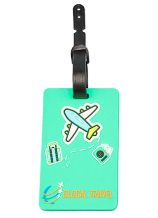 Tiera bagagelapp Travel Green