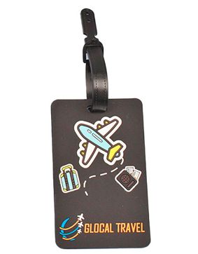 Tiera bagagelapp Travel Black