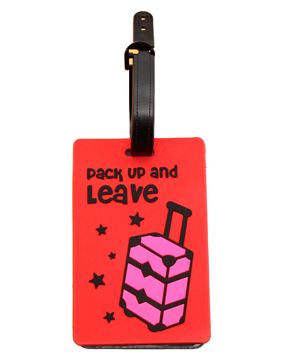 Tiera bagege ID-tag Red Luggage