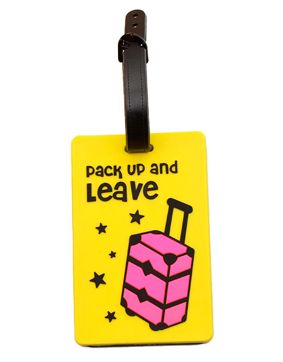 Tiera bagege ID-tag Yellow Luggage