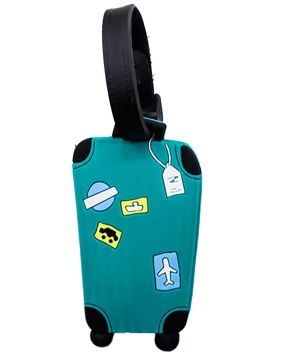 Tiera bagege ID-tag Light Blue bag