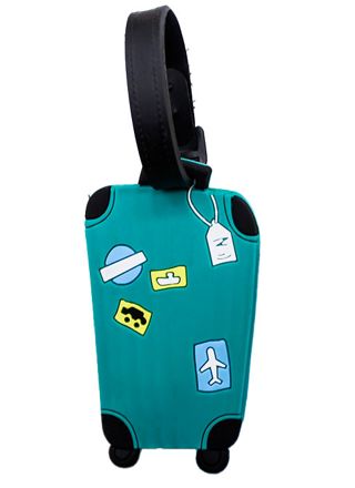 Tiera bagege ID-tag Light Blue bag