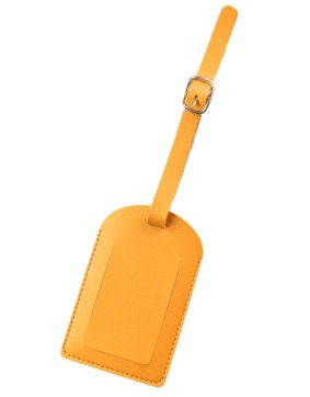 Tiera tag till bagage konstläder Yellow