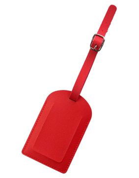 Tiera tag till bagage konstläder Red