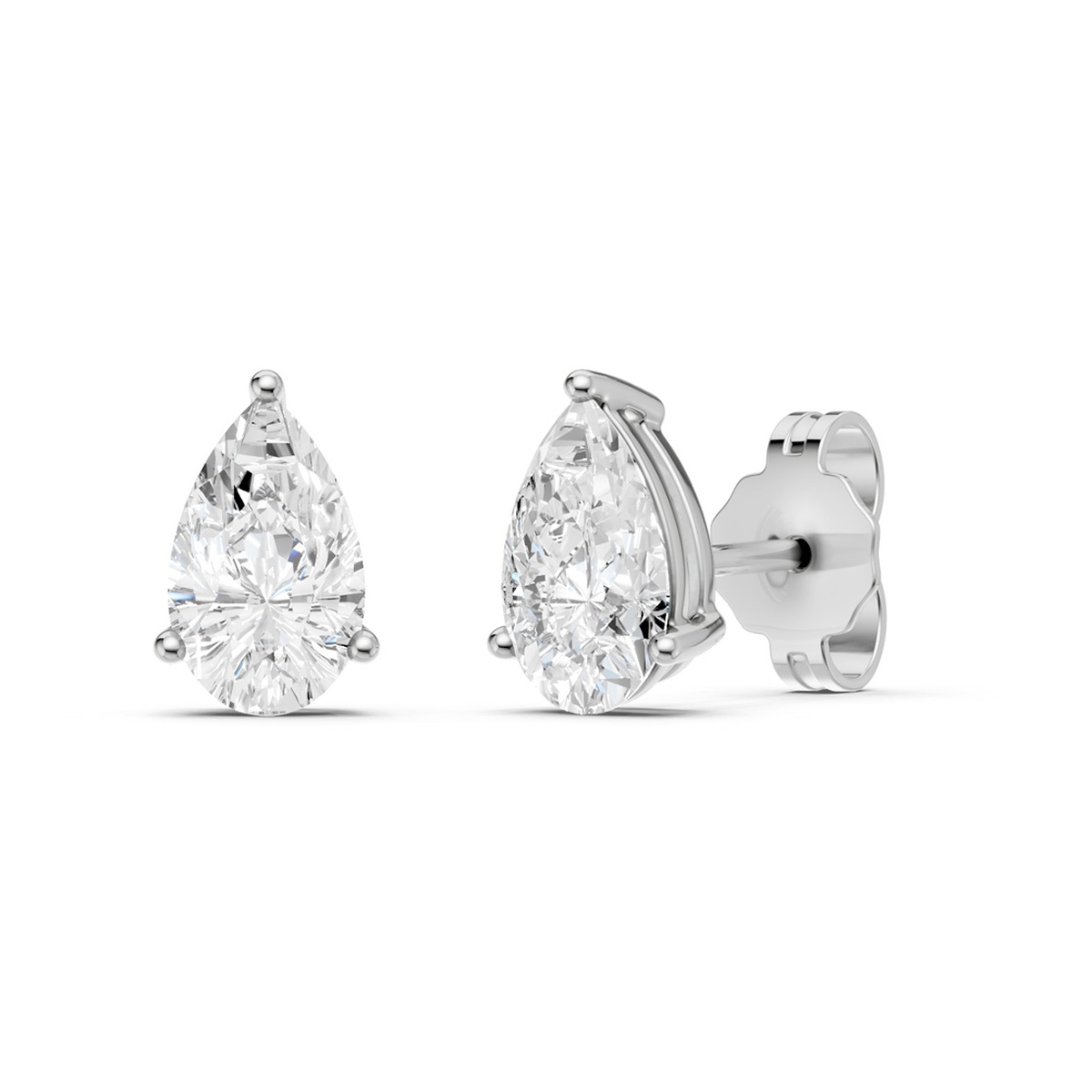 Midem Oslo diamantörhängen vitt guld 1.00ct