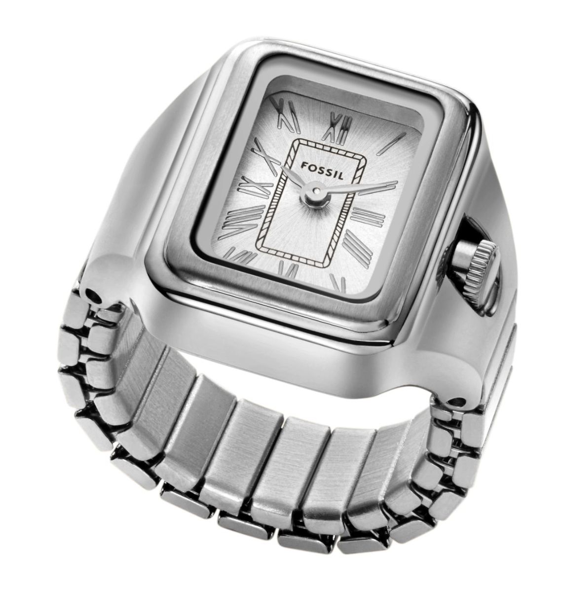 Fossil Raquel Silver fingerklocka ES5344