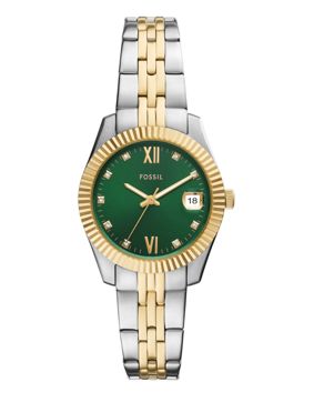 Fossil Scarlette 3 hand date silver/gold ES5388