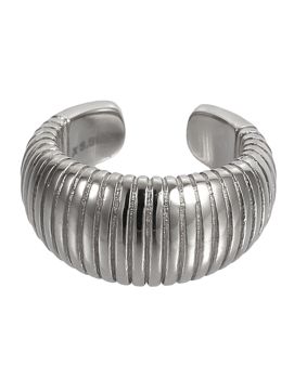 Lykken Trend böjda earcuff stålörhängen 12 mm