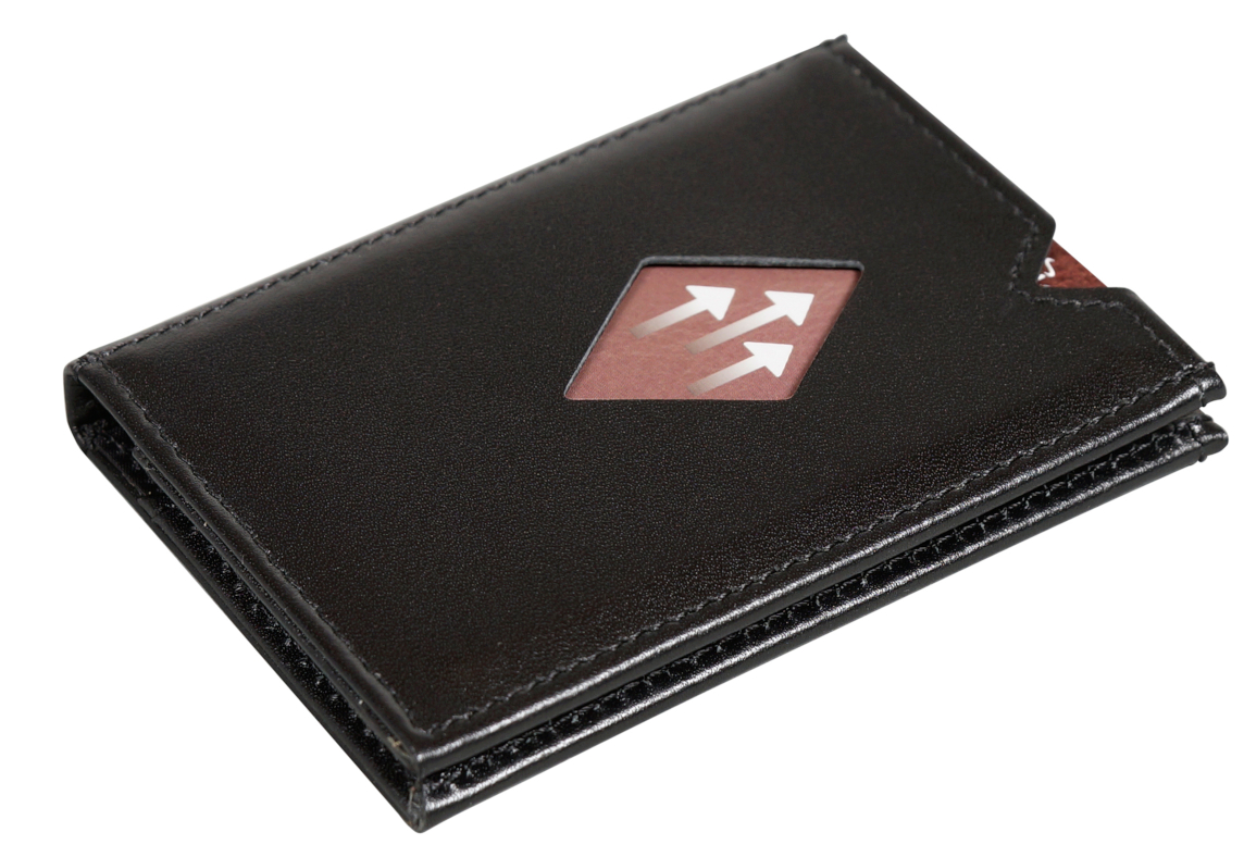 Exentri Miniwallet Black RFID-skyddad korthållare