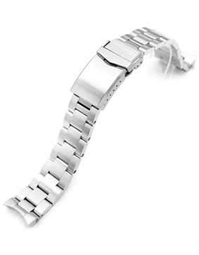 MiLTAT Super Boyer stålarmband för Seiko Alpinist SS201820B166