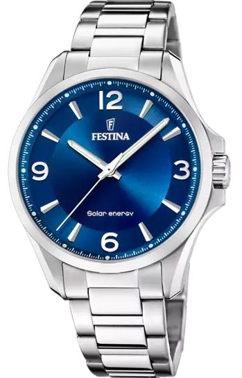 Festina Petite blue solar gents herrklocka F20656/2