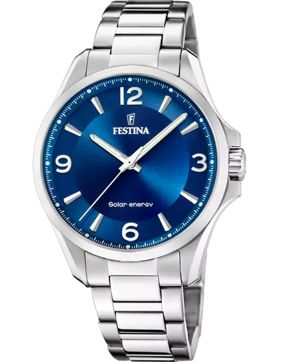Festina Petite blue solar gents herrklocka F20656/2