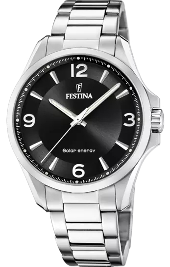 Festina Petite black solar gents herrklocka F20656/4