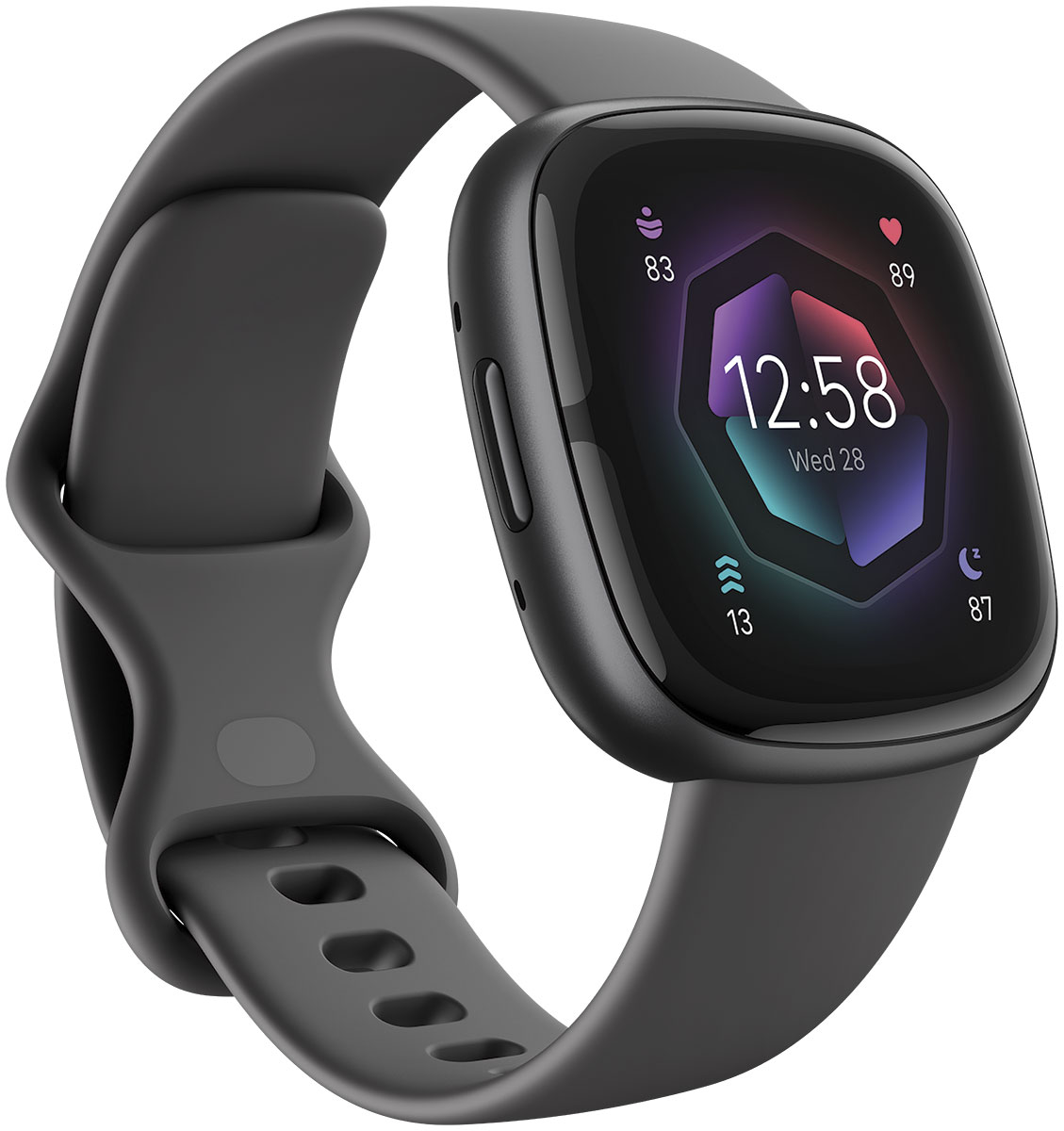 Fitbit - Sense 2 smartwatch Shadow Grey/Graphite