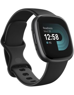 Fitbit Versa 4 smartwatch Black/Graphite