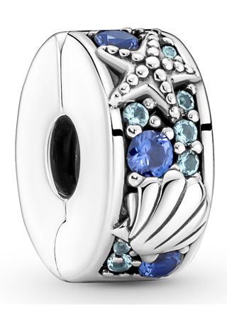 Pandora Moments Fixed clips charm Tropical Starfish & Shell klämstopp 791678C01