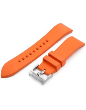 MiLTAT Straight End Orange gummiarmband FKM01J
