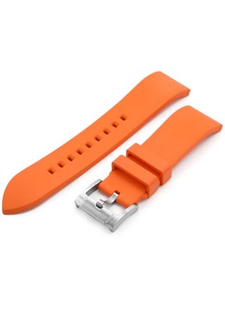 MiLTAT Straight End Orange gummiarmband FKM01J