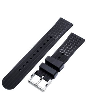 MiLTAT Chaffle Black FKM fluorgummiarmband