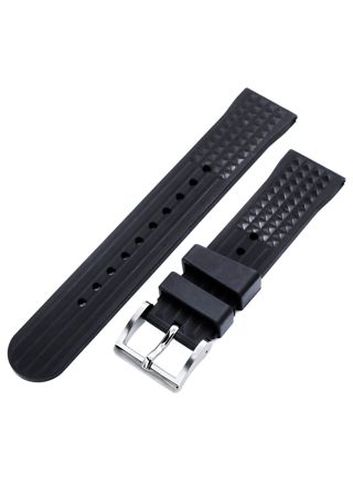 MiLTAT Chaffle Black FKM fluorgummiarmband