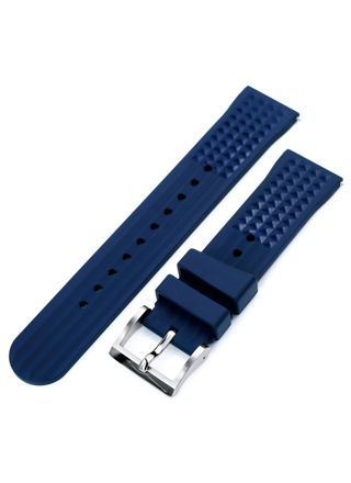 MiLTAT Chaffle Navy Blue FKM fluorgummiarmband
