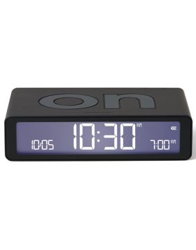 LEXON väckarklocka FLIP CLASSIC - Black