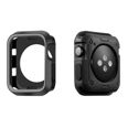 Apple Watch silikon skydd skal svart/grå - fyra olika storlekar